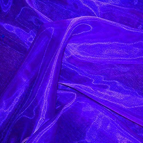 VDS Royal Blue Organza Fabric, 60 Yards Continuous, 45” Wide, Wedding Party - Image 8