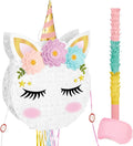 Foldable Unicorn Piñata by WERNNSAI