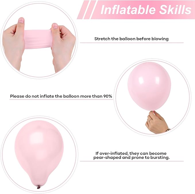 Pink and Orange Balloons 12 Inch - Image 7