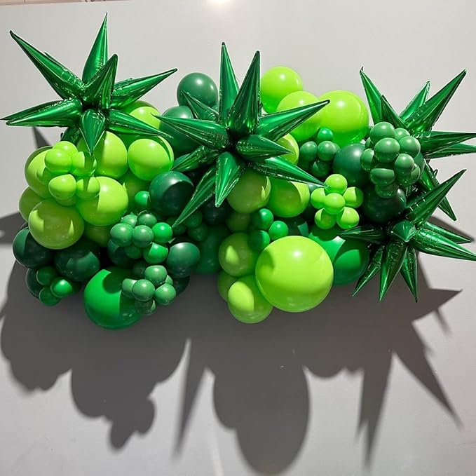 Bezente Lime Green Latex Party Balloons - Image 8