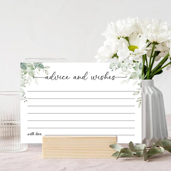 Green Left Advice and Wishes Cards - Image 5
