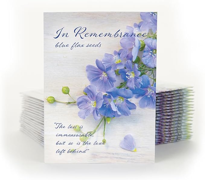 Bentley Seed Co. | in Remembrance Love Left Behind | Non-GMO, Non-Coated Blue - Image 4