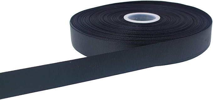 Jesep One Roll 100 Yards 1" Soild Grosgrain Ribbon Boutique Gift Wrapping - Image 2