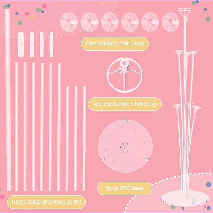 6 Set Balloon Stand Kit - Image 3