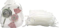 QIANF 20 Pcs 6x9 White Sheer Organza Gift Bags by QIANF