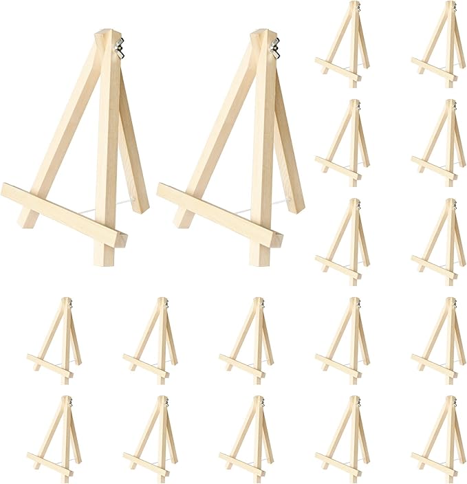 Kinlink 9 Inch Tall Wood Easels by KINLINK
