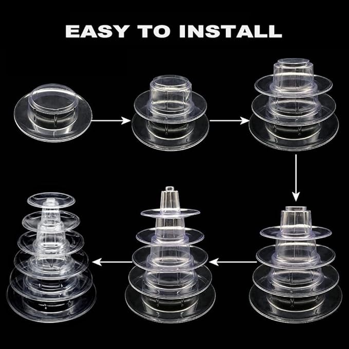 6 Tiers Macaroon Tower Stand - Image 5