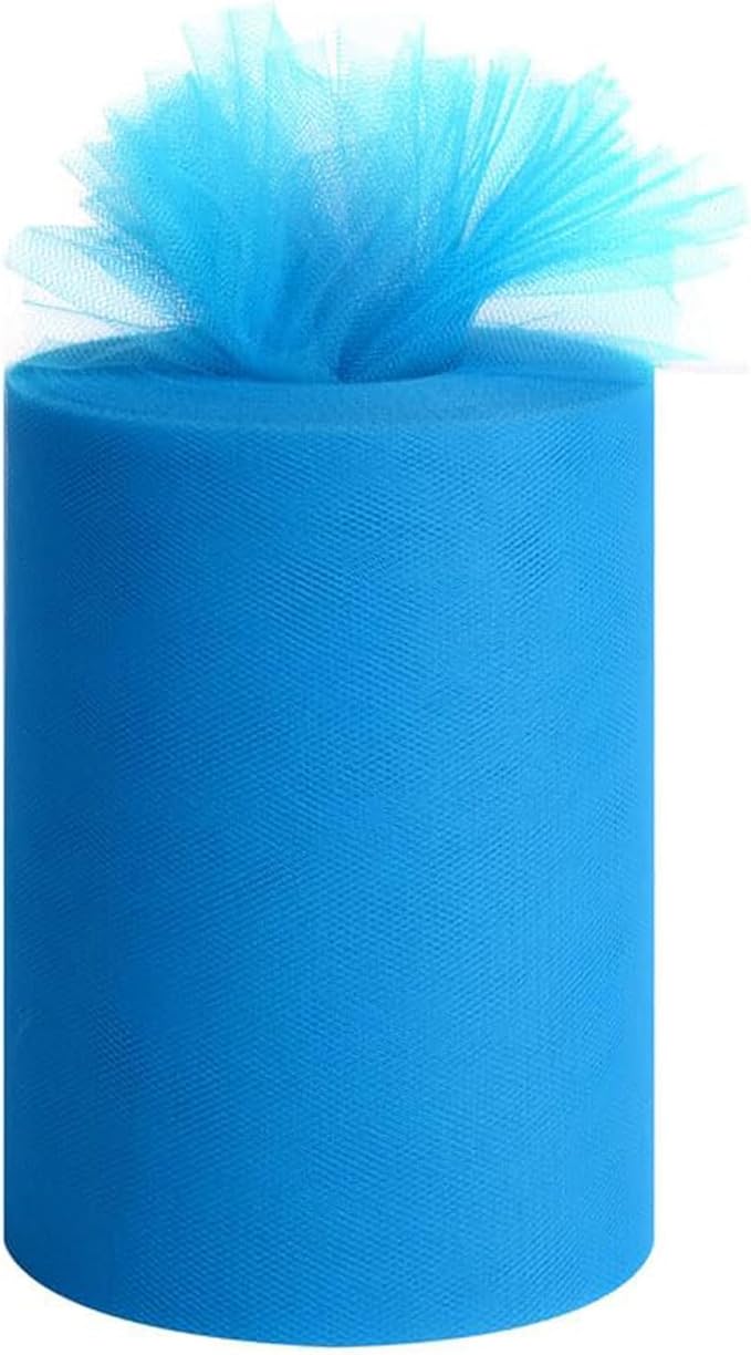 Tulle Rolls 6” by 100 Yards Tulle Roll Spool Fabric by Miegecha