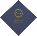 Weddingstar Personalized Printed Paper Napkins 3-Ply 50 Pack by WEDDINGSTAR