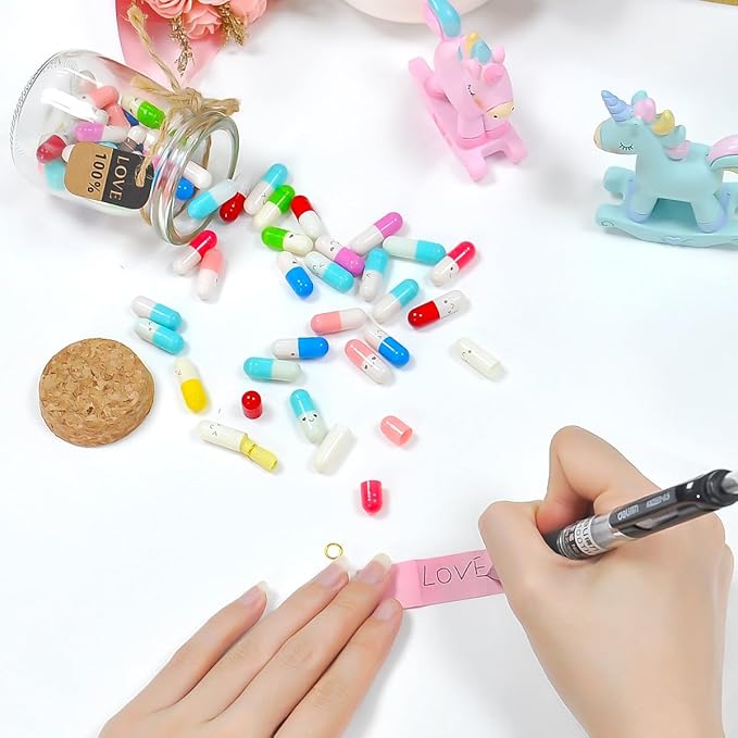 Capsule Letters in a Bottle, Capsule Message in A Bottle, Christmas Friendship - Image 2