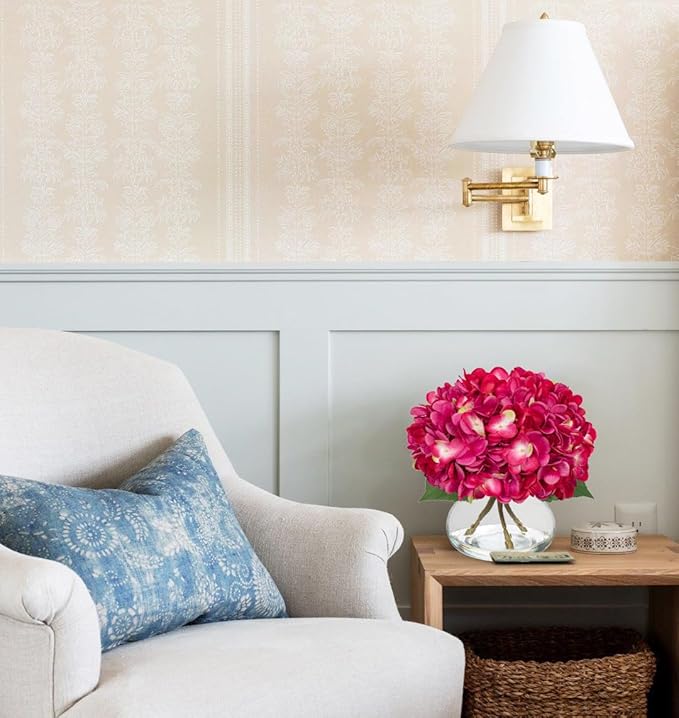 Hollyone Hydrangea Artificial Flowers - Image 5