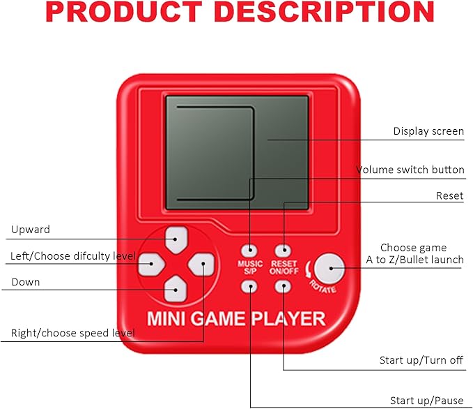 24Pcs Video Game Party Favors Video Game Keychain Gamer Party Favors Video Game - Image 3