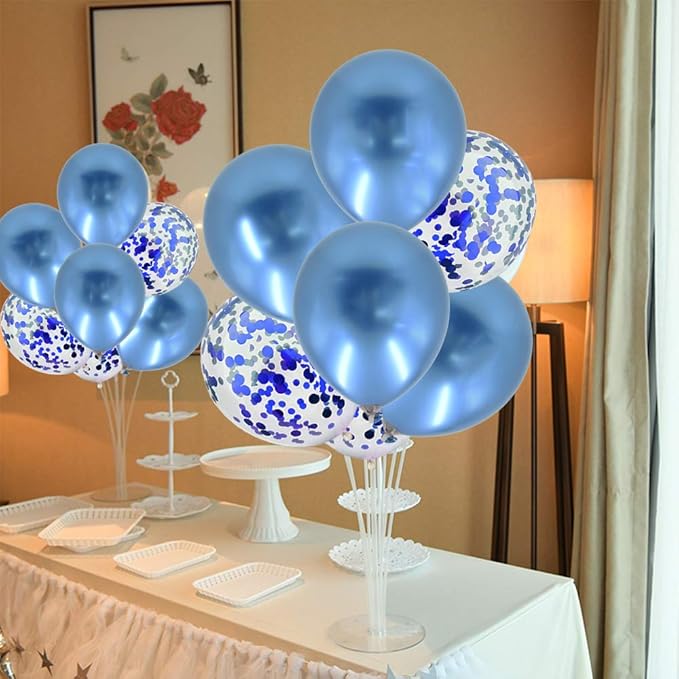 TONIFUL Blue Balloon Stand Centerpiece Table Decoration - Image 5