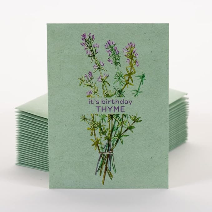 It's Birthday Thyme by OfficialBentleySeedProducts