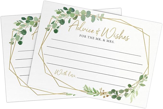 Printed Party Advice and Wishes - Image 8