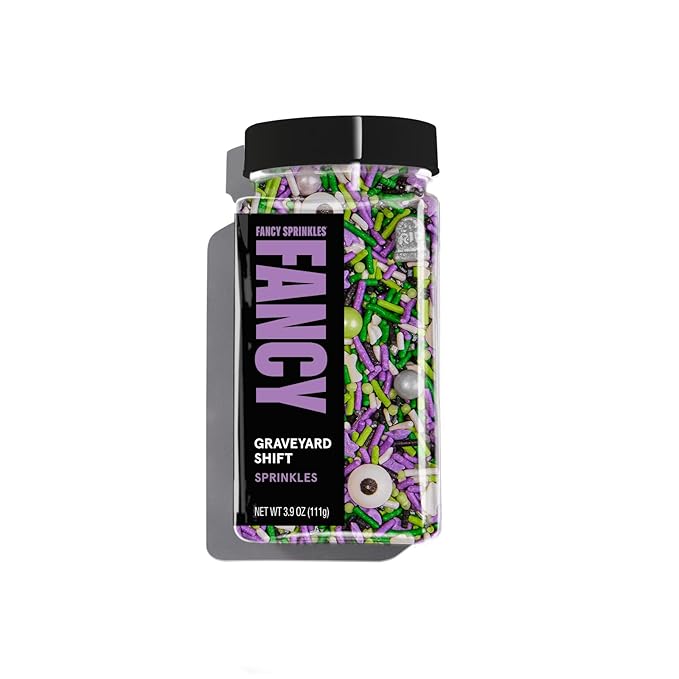 Fancy Sprinkles Limited Edition Halloween Graveyard Shift Purple and Green - Image 4