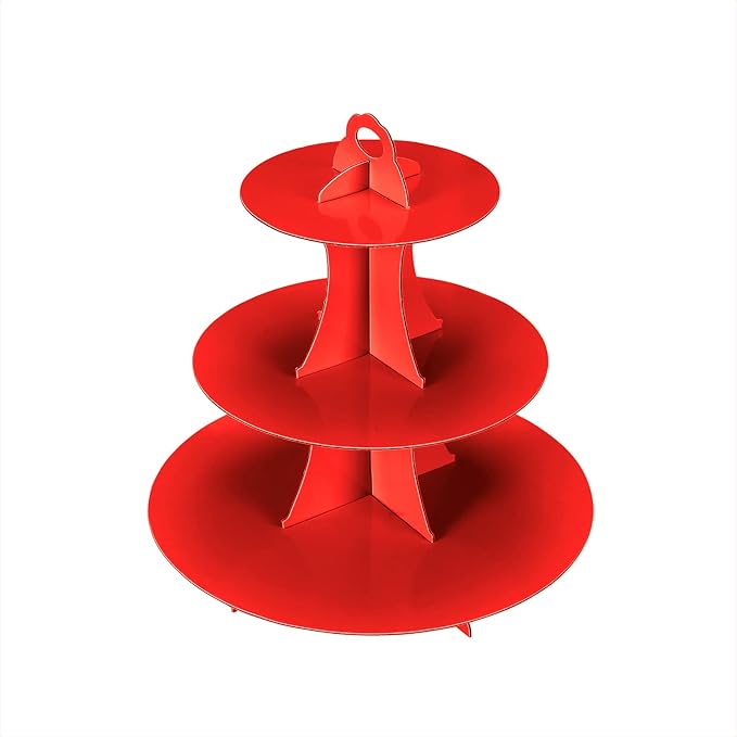 2Pcs 3-Tier Cupcake Stand, Cake Stand holder, Tiered DIY Cupcake Stand Tower - Image 6