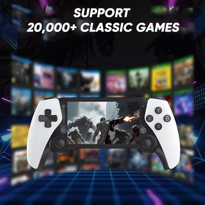 Retro Handheld Game Console – 20, 000+ Built-in Games, 4.3″ IPS Screen - Image 4