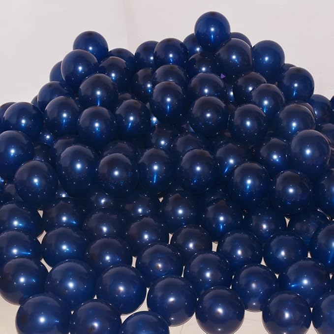 400 Pack 5 Inch Navy Blue Latex Balloons Helium Balloons Party Balloons - Image 3