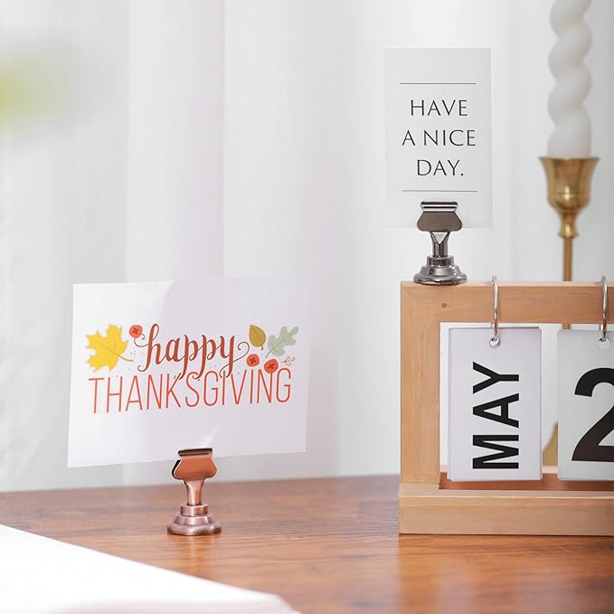Urban Deco 16PK Table Number & Place Card Holders - Image 3