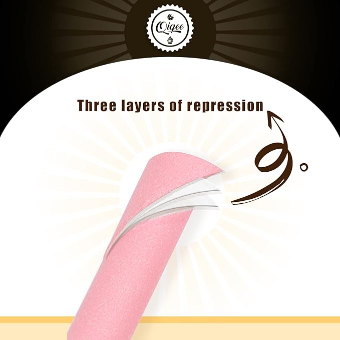 Pink Paper Straws 150pcs Disposable Straws Bulk qiqee - Image 2
