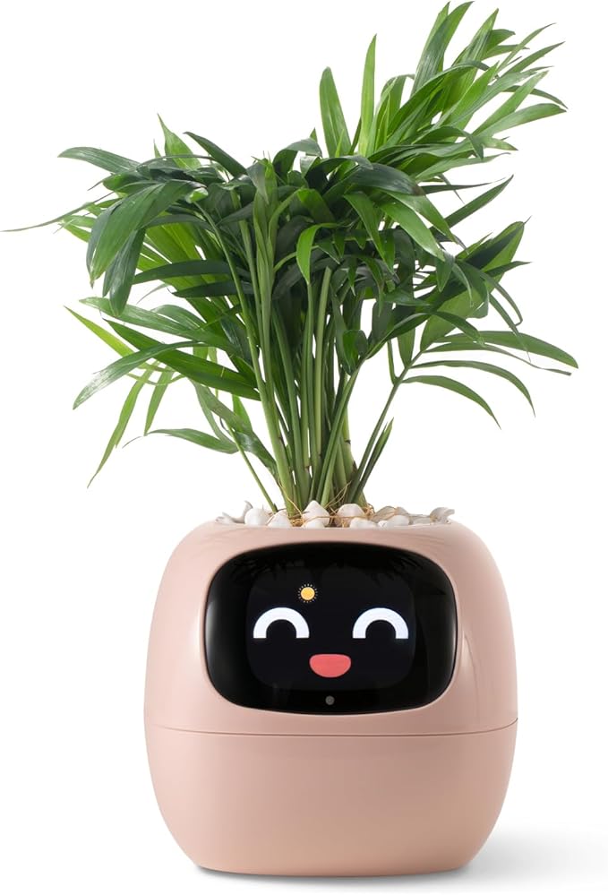 Smart pet Planter Robot Guidance on Plant Care by PlantsIO