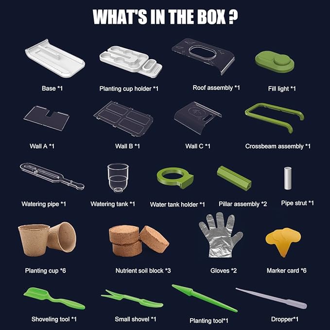 Kids Plant Growing Kit, Kids Gardening Greenhouse Growing Kit - Image 5