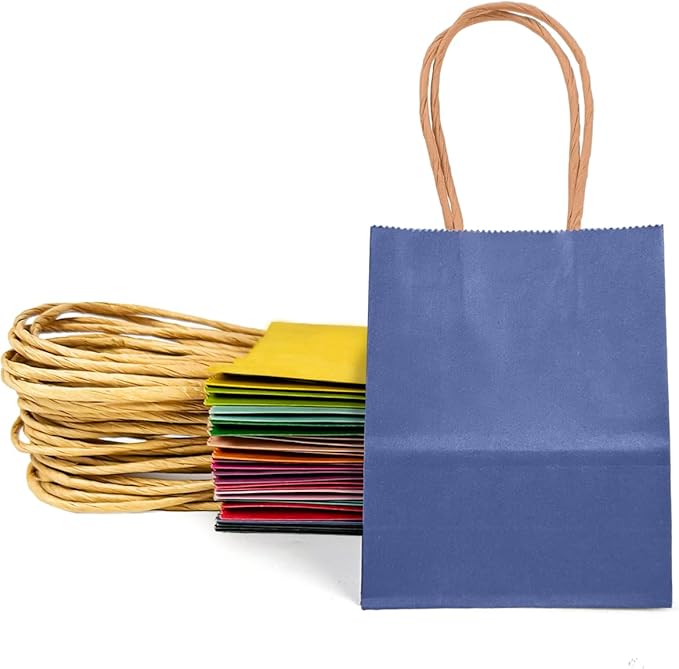 qiqee 32 Pcs Mini Paper Gift Bags - Image 3