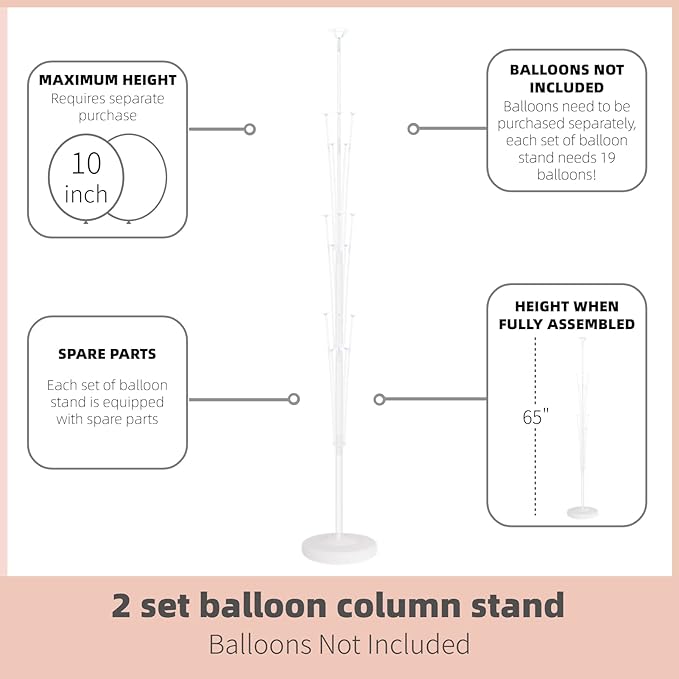 Column Stand Kit Set of 2 - Image 2