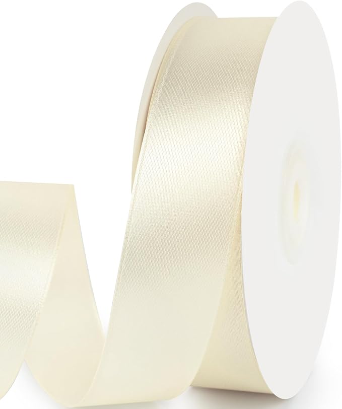 1" x 50 Yards Satin Ribbon by Quhora