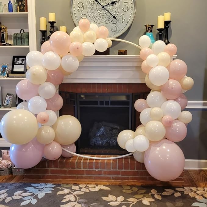 Dusty Pink and Gold Balloons Set - Image 8