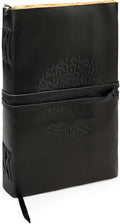 LUXEORIA Tree Of Life Leather Journal by Luxeoria