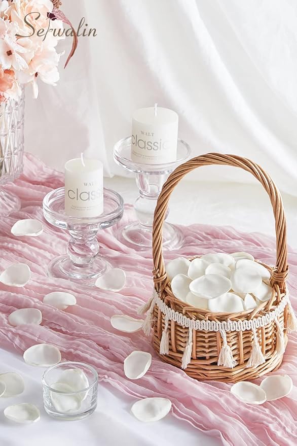 Serwalin 300pcs Silk Rose Petals Flower Petals - Image 3
