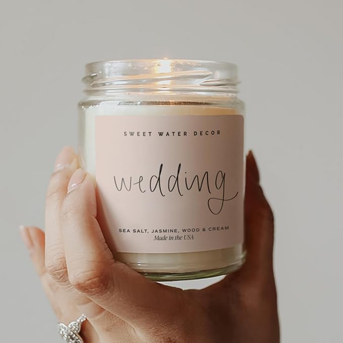 Sweet Water Decor Wedding Candle - Image 2