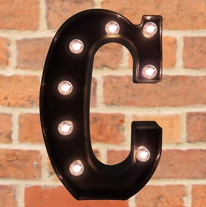 Pooqla Decorative LEDs Illuminated Letter Marquee Sign - Image 8