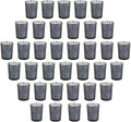 Black Mercury Glass Tea Light Holders Set of 36 by BTGLLAS