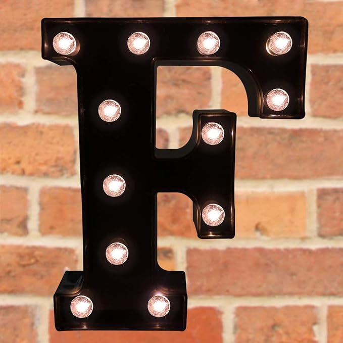 Decorative LED Illuminated Letter Marquee Sign - Image 8