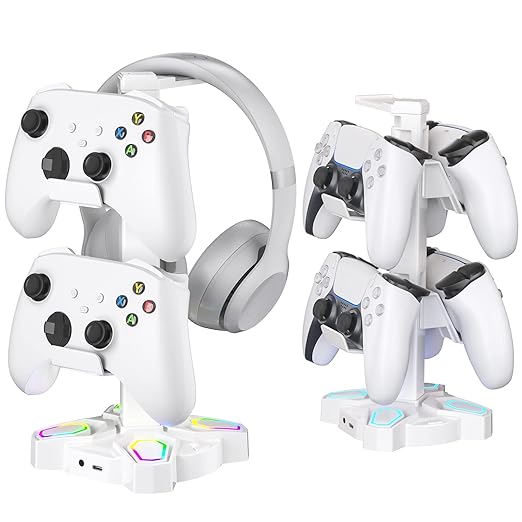 KDD Gaming Headphones Stand, Rotatable Headset Stand by KDD