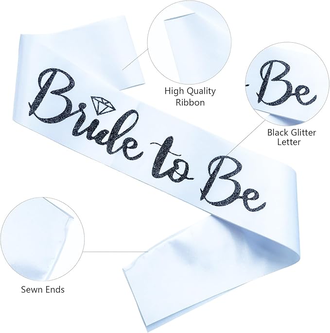 Bride to Be Sash, Bachelorette Party Sash - Image 2
