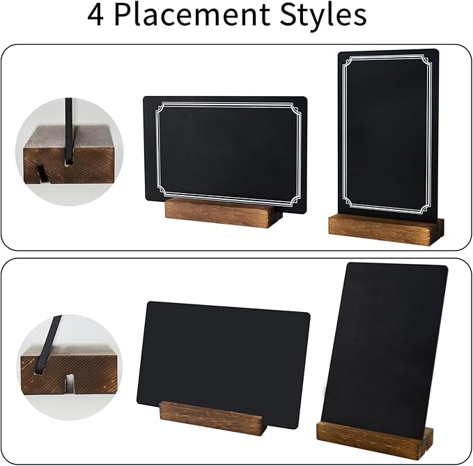 3 Pack Small Chalkboard Signs - Image 5