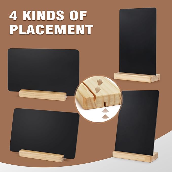 SELEAD Small Chalkboard Words Sign - Image 2