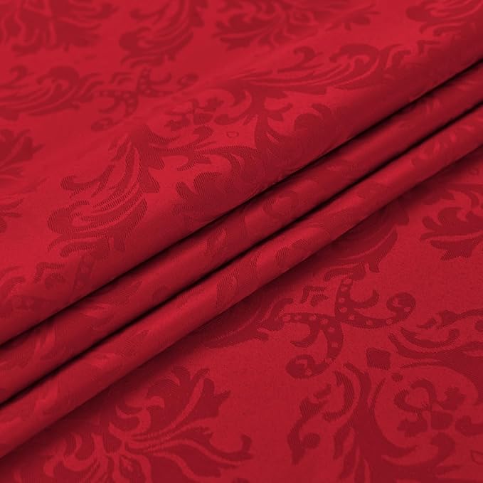 SASTYBALE Rectangle Jacquard Tablecloth, Damask Table Cloth SpillProof Wrinkle - Image 7