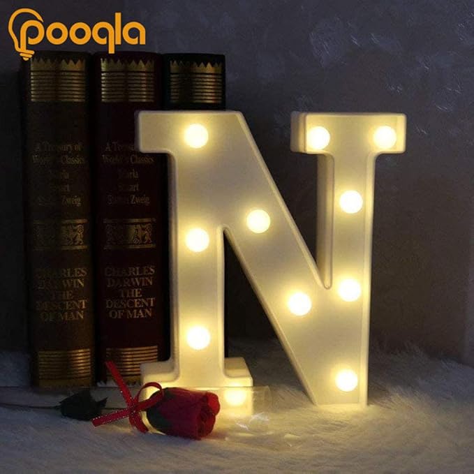 Pooqla LED Marquee Letter Lights Sign, Light Up Alphabet Letter - Image 4