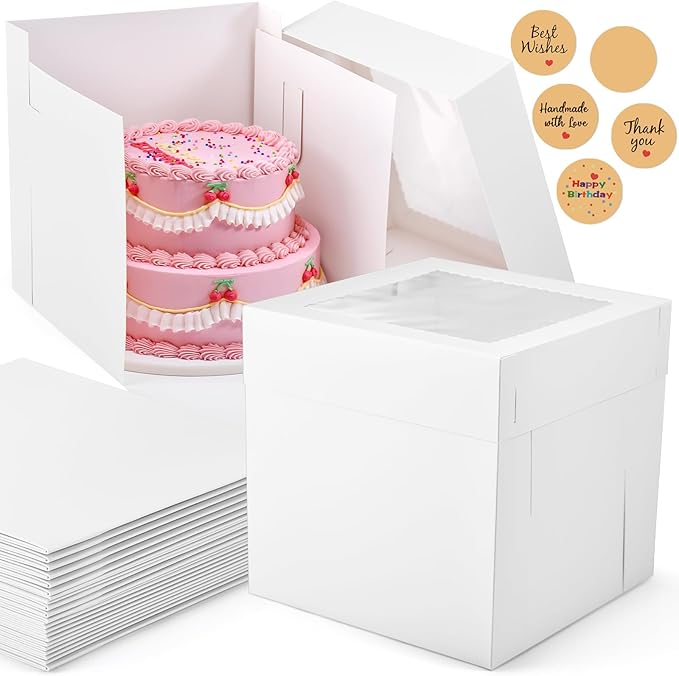 12Pcs Cake Boxes by DOYIDE
