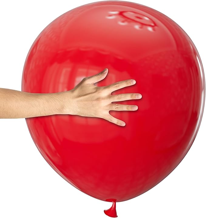 KAWKALSH Red Big Balloons 32pcs, 18 Inch Large Latex Giant Heavy Duty Balloons by %E7%AB%8B%E5%8D%B3%E8%B4%AD%E4%B9%B0
