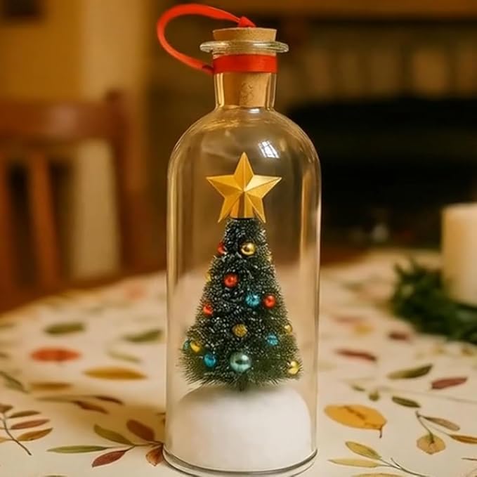 Christmas Tree Message in a Bottle, Recordable Christmas Tree Voice Message - Image 6