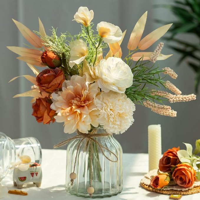 LESING Dahlia Flower Aritificial Flower by LESING
