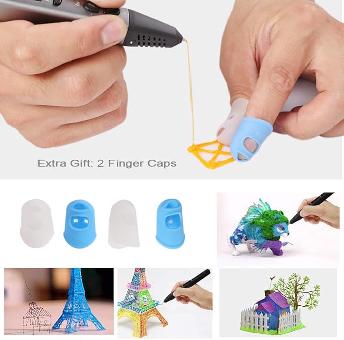 3D Pen 3D Printer Filament, 24 Colors 1.75mm PLA Filament Pack, High-Precision - Image 4