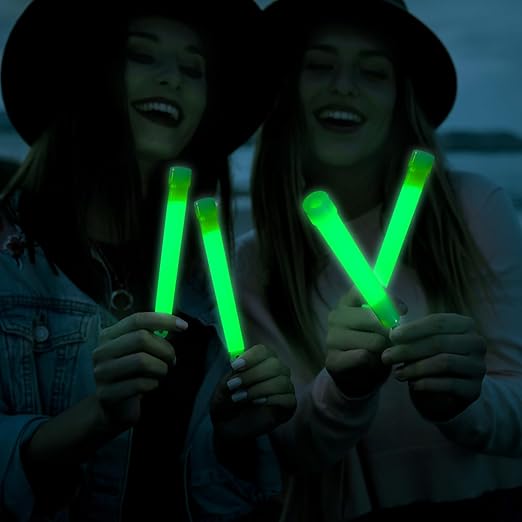 Sotiff 96 Pcs Bright 6 Inch Large Glow Sticks Bulk Emergency Glow in The Dark - Image 6