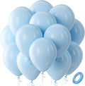 Bezente Pastel Blue Latex Party Balloons by Bezente